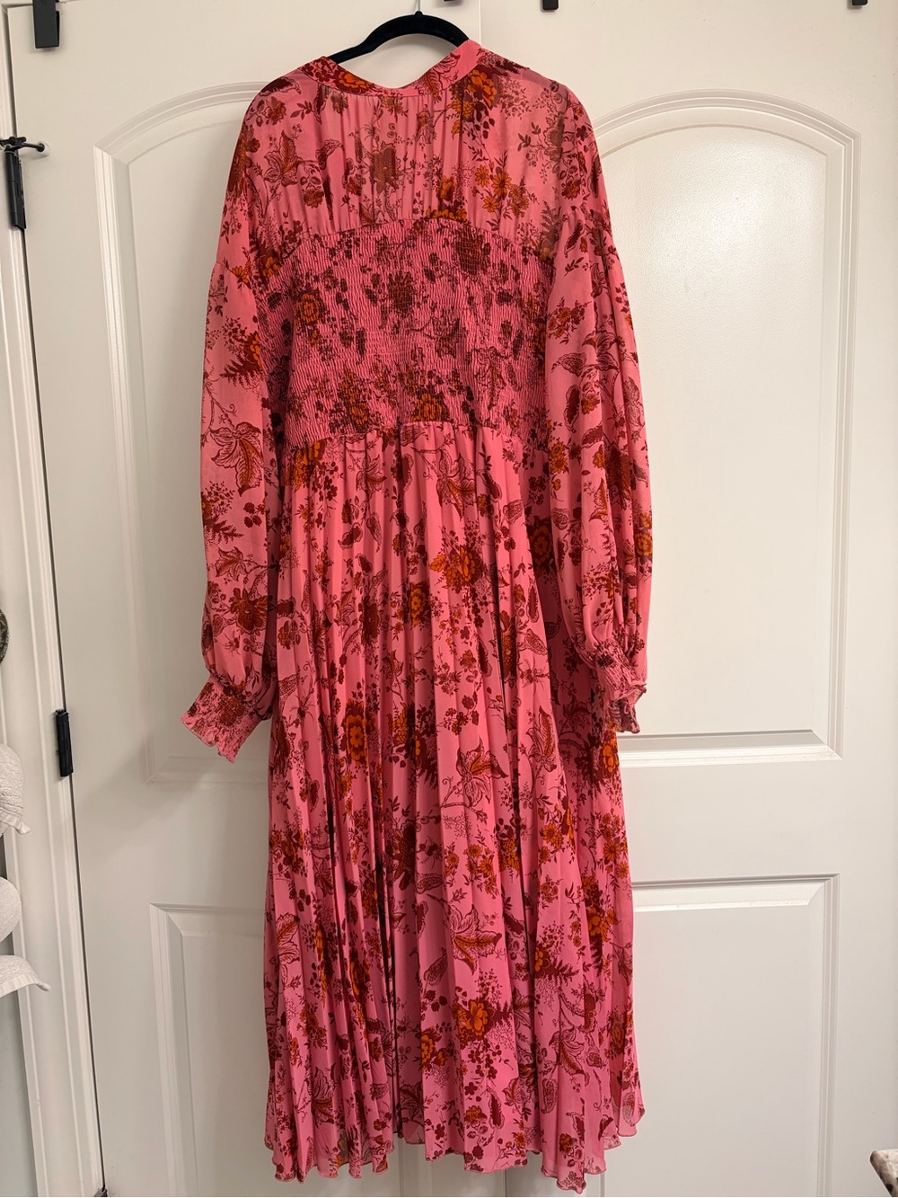 ASOS Pink Floral Maxi Dress